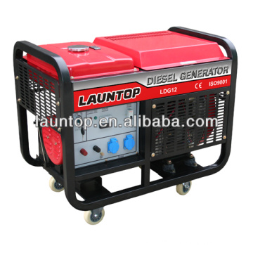 10kw welding generator set with 4-stroke,air-cooled, twin-cylinder 20hp engine